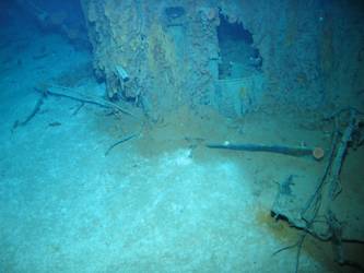 Break viewed from astern port side